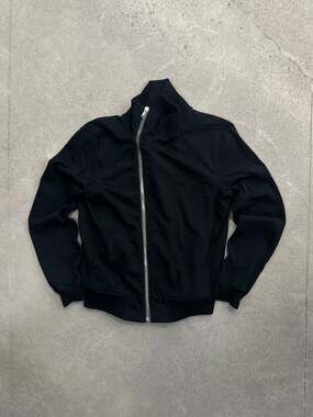 Rick Owens FW22 Bauhaus Asymmetrical Zip Jacket - L